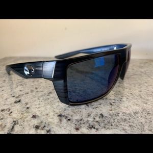 Costa Del Mar - Motu 111 - Black teak wood/blue